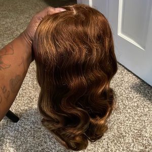 18in Body wave 13x4 lace frontal human hair wig
